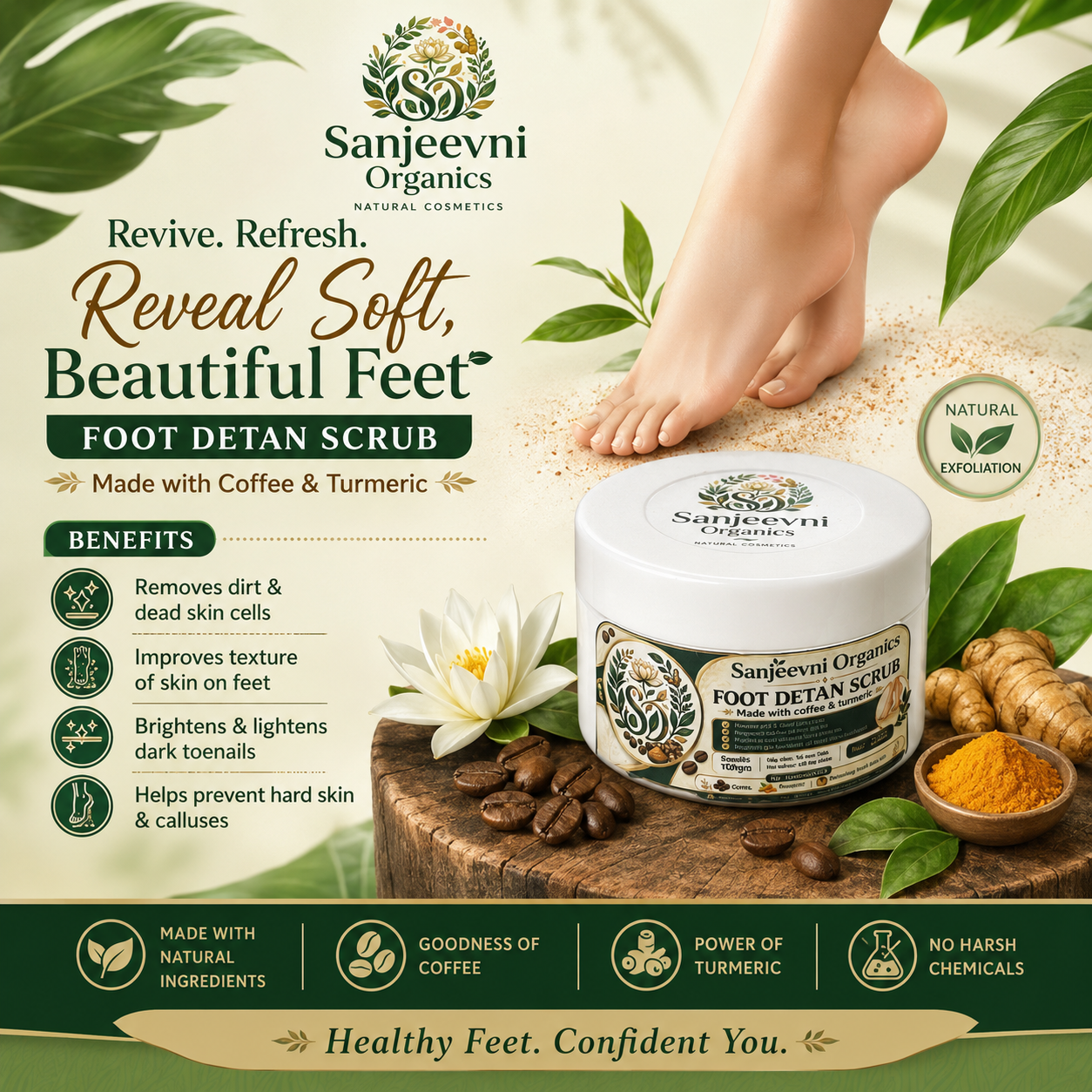 Foot Detan Scrub