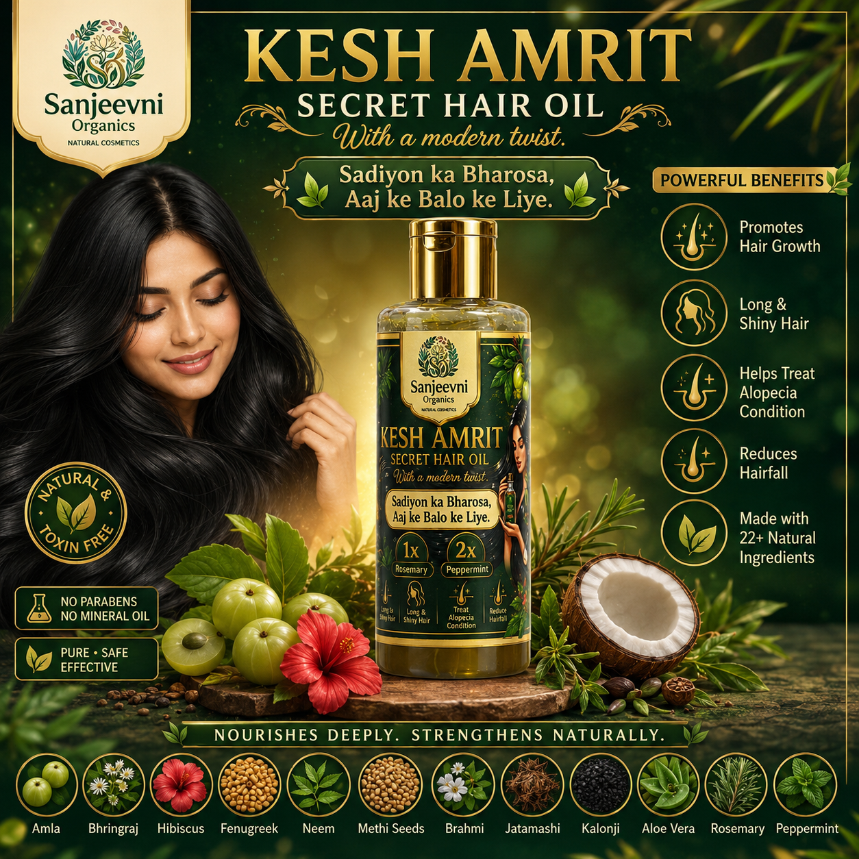 Kesh Amrit Secret Hair Oil