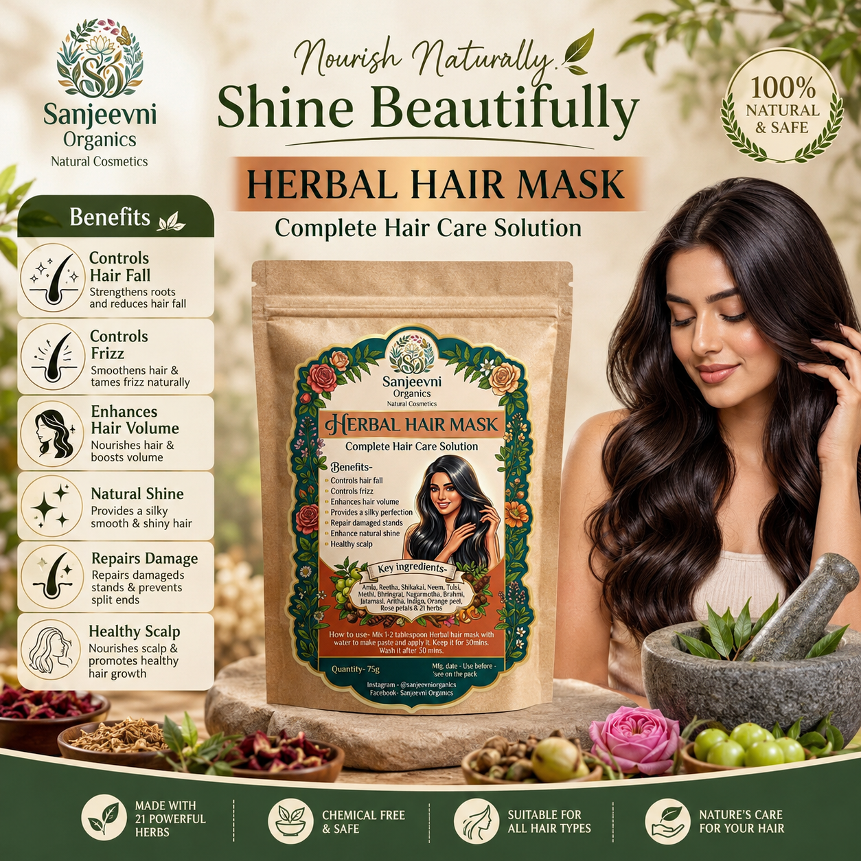 Herbal Hair Mask
