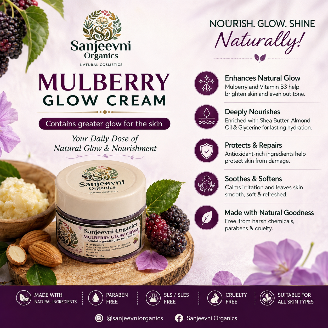 Mulberry Glow Cream