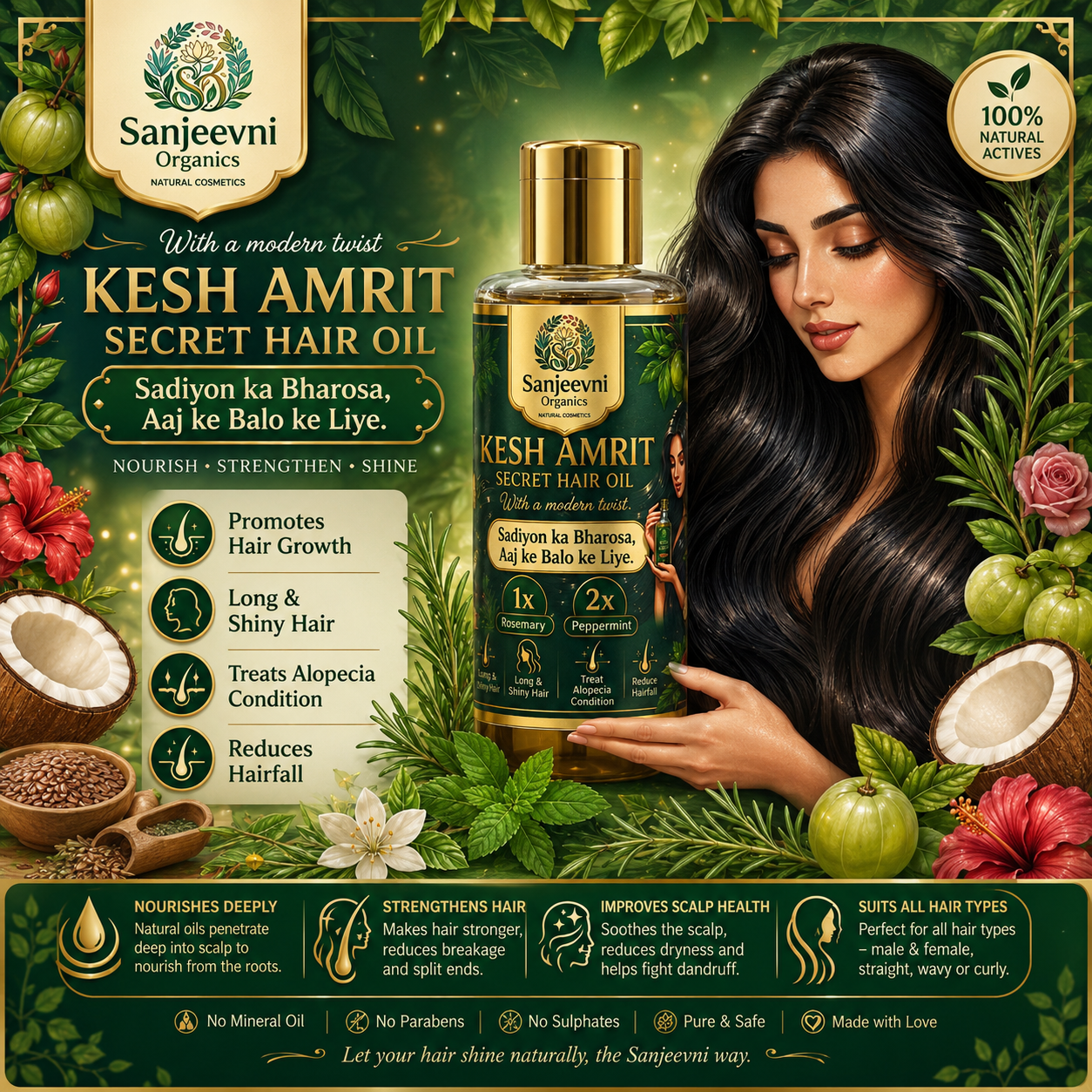 Kesh Amrit Secret Hair Oil
