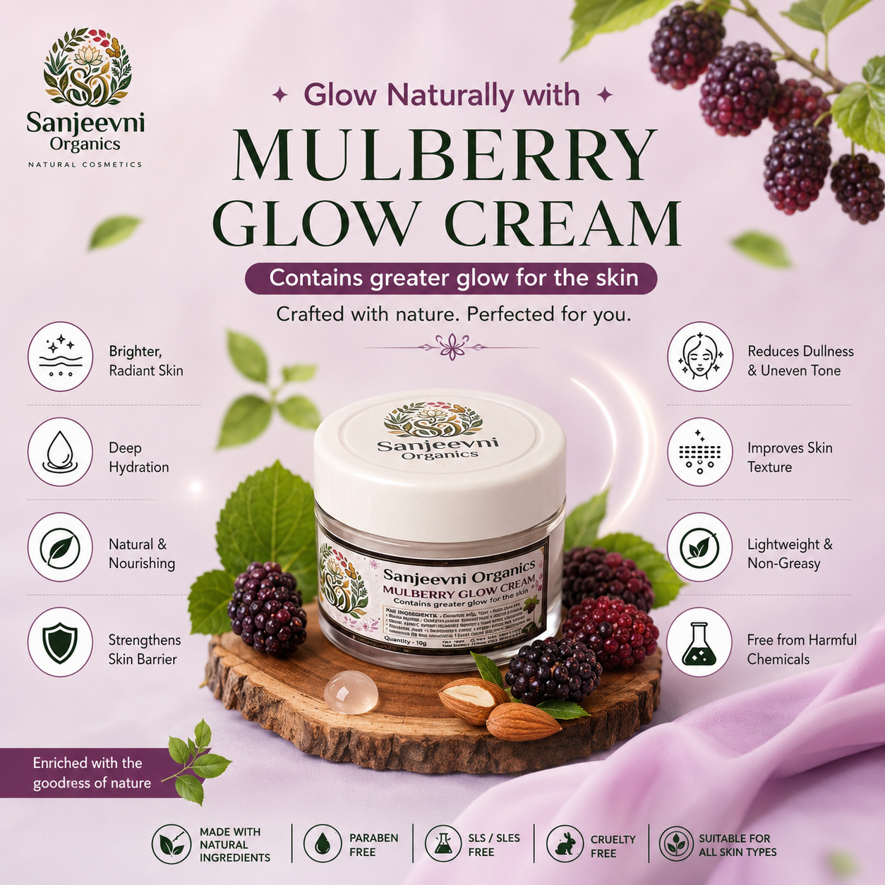 Mulberry Glow Cream