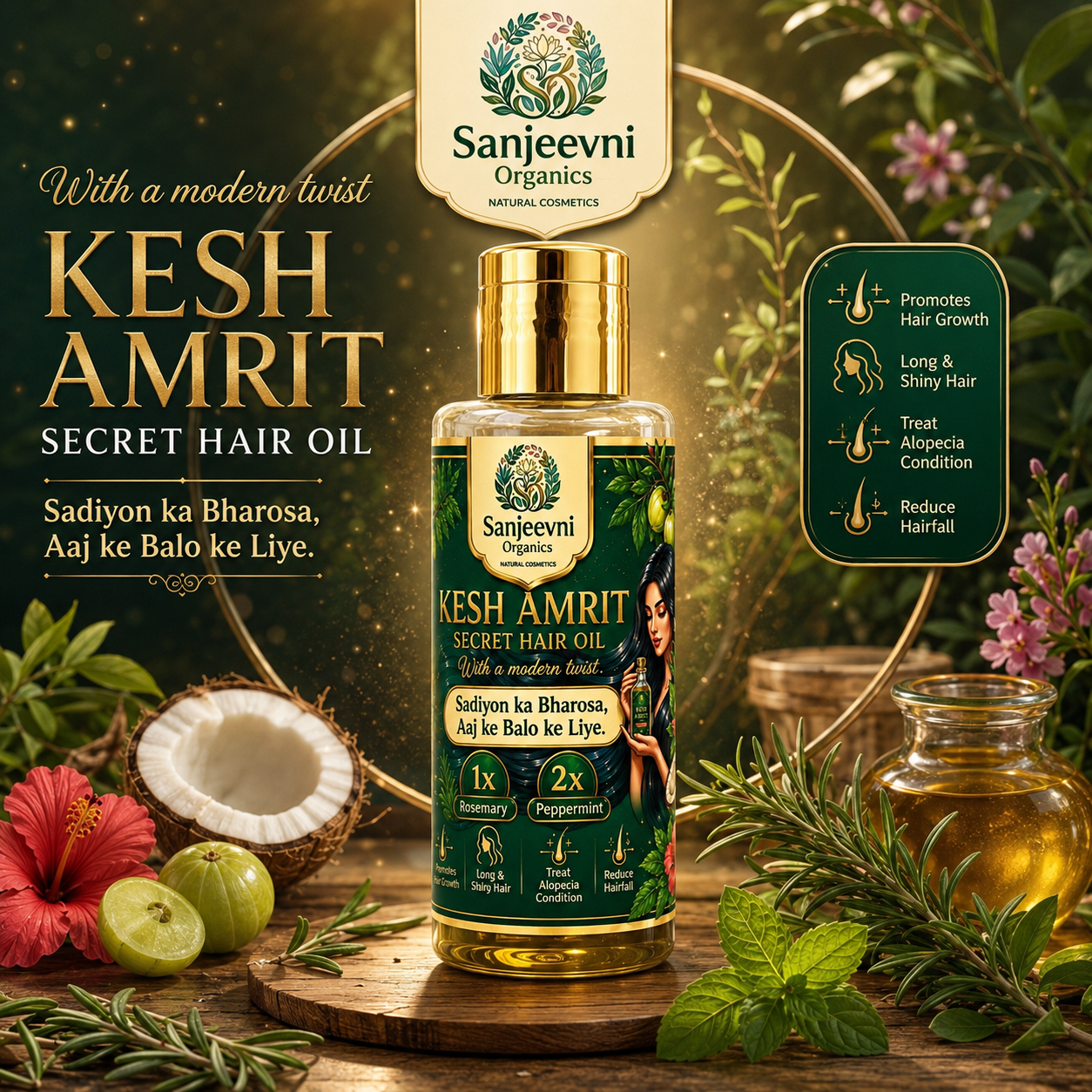 Kesh Amrit Secret Hair Oil