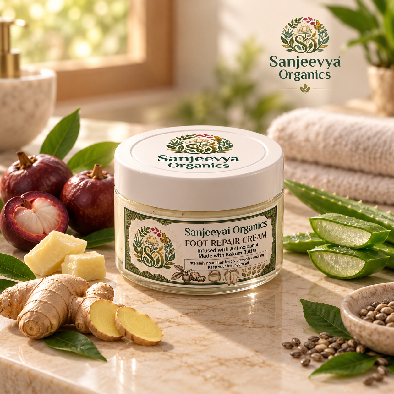 Foot Repair Cream with Kokum Butter