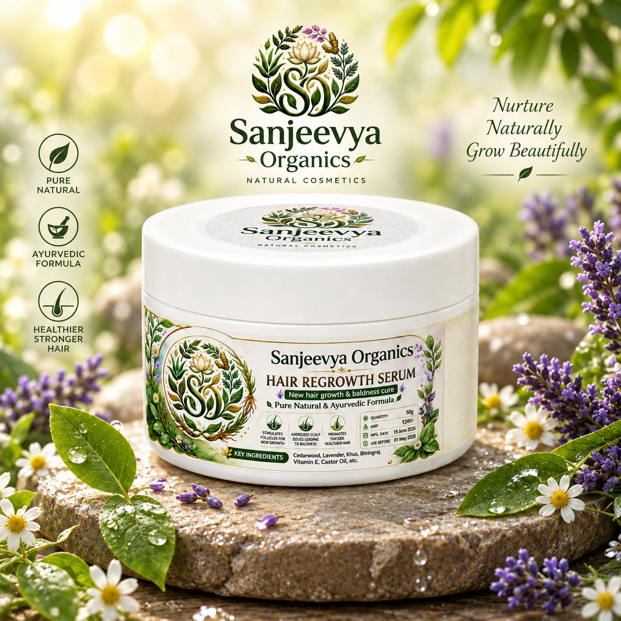 Hair Growth Serum for Stronger Hair