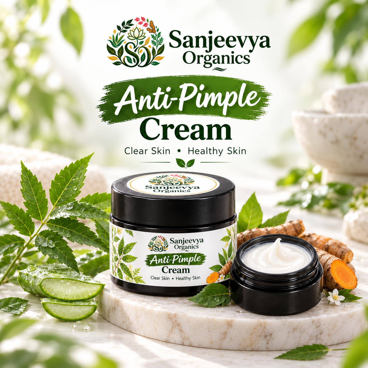 Anti-Pimple Cream for Acne-Prone Skin