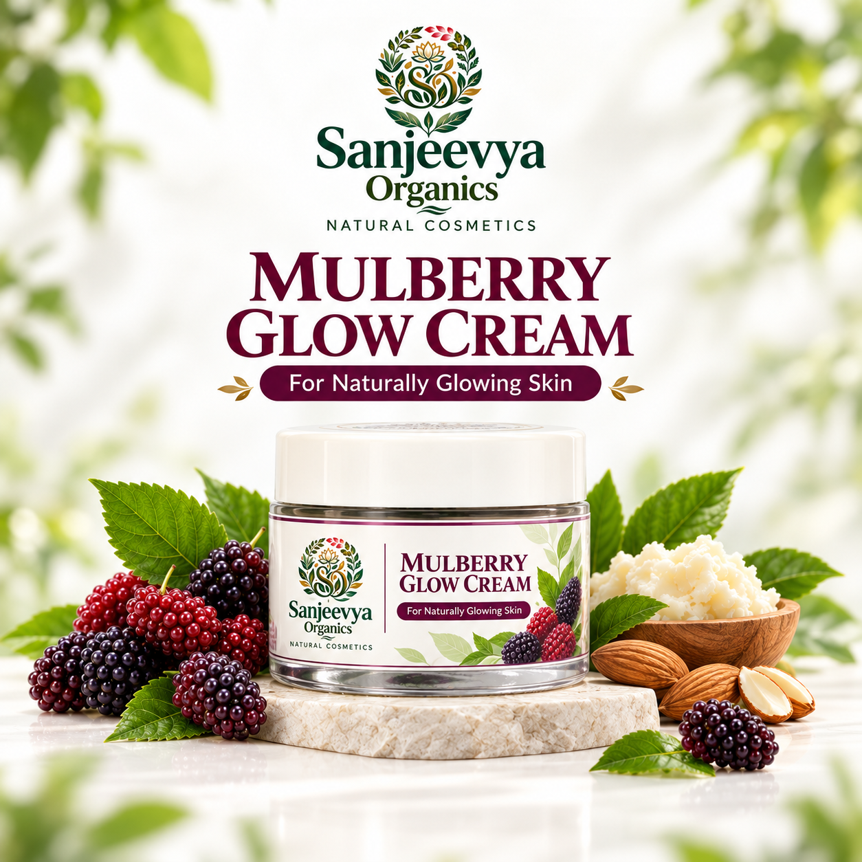 Mulberry Glow Cream for Bright & Radiant Skin