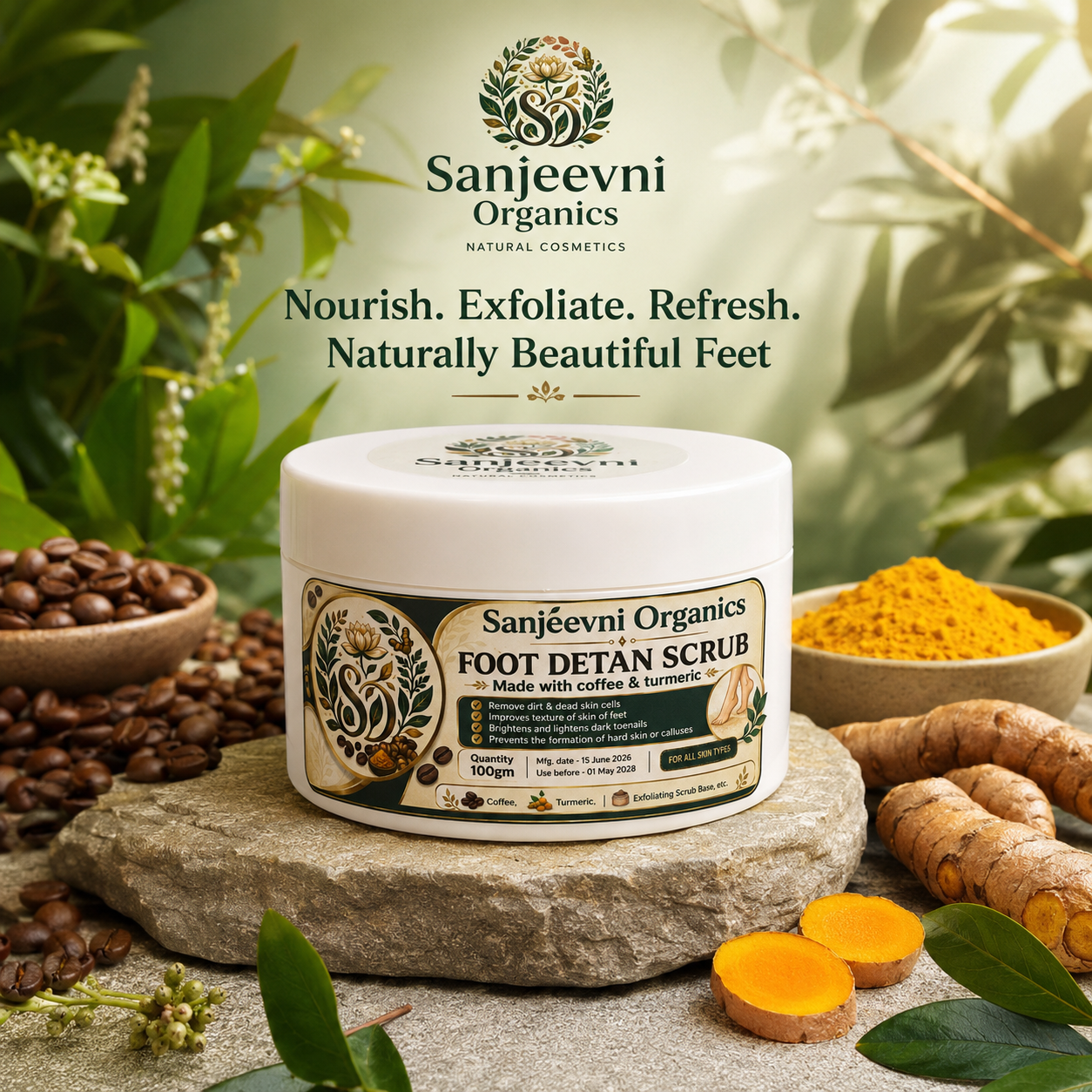 Foot Detan Scrub