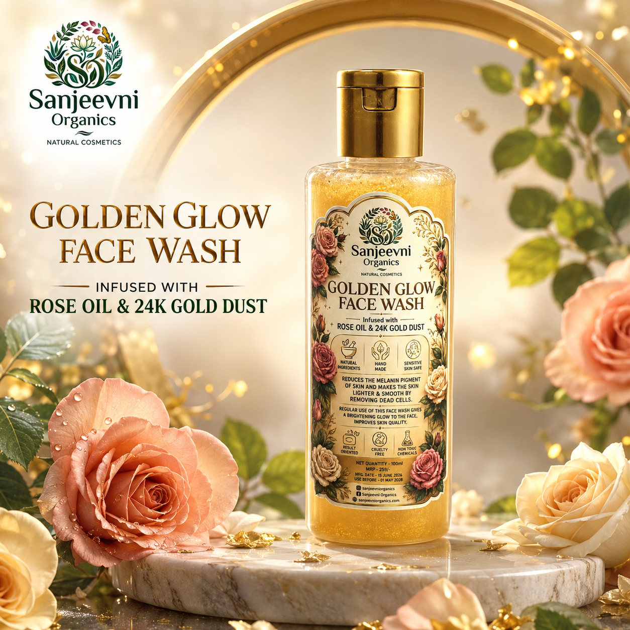 Golden Glow Face Wash