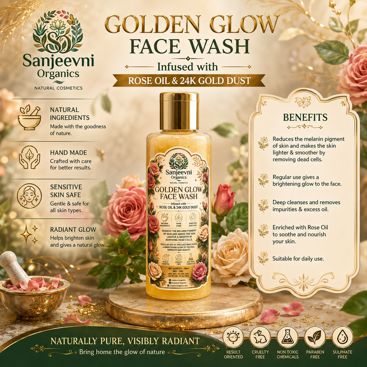 Golden Glow Face Wash