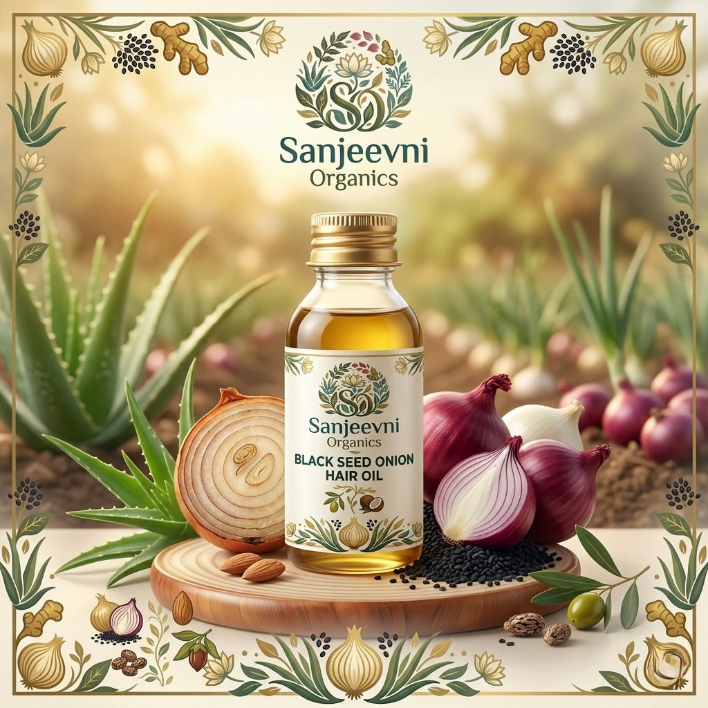 Black Seed Onion Hair Oil