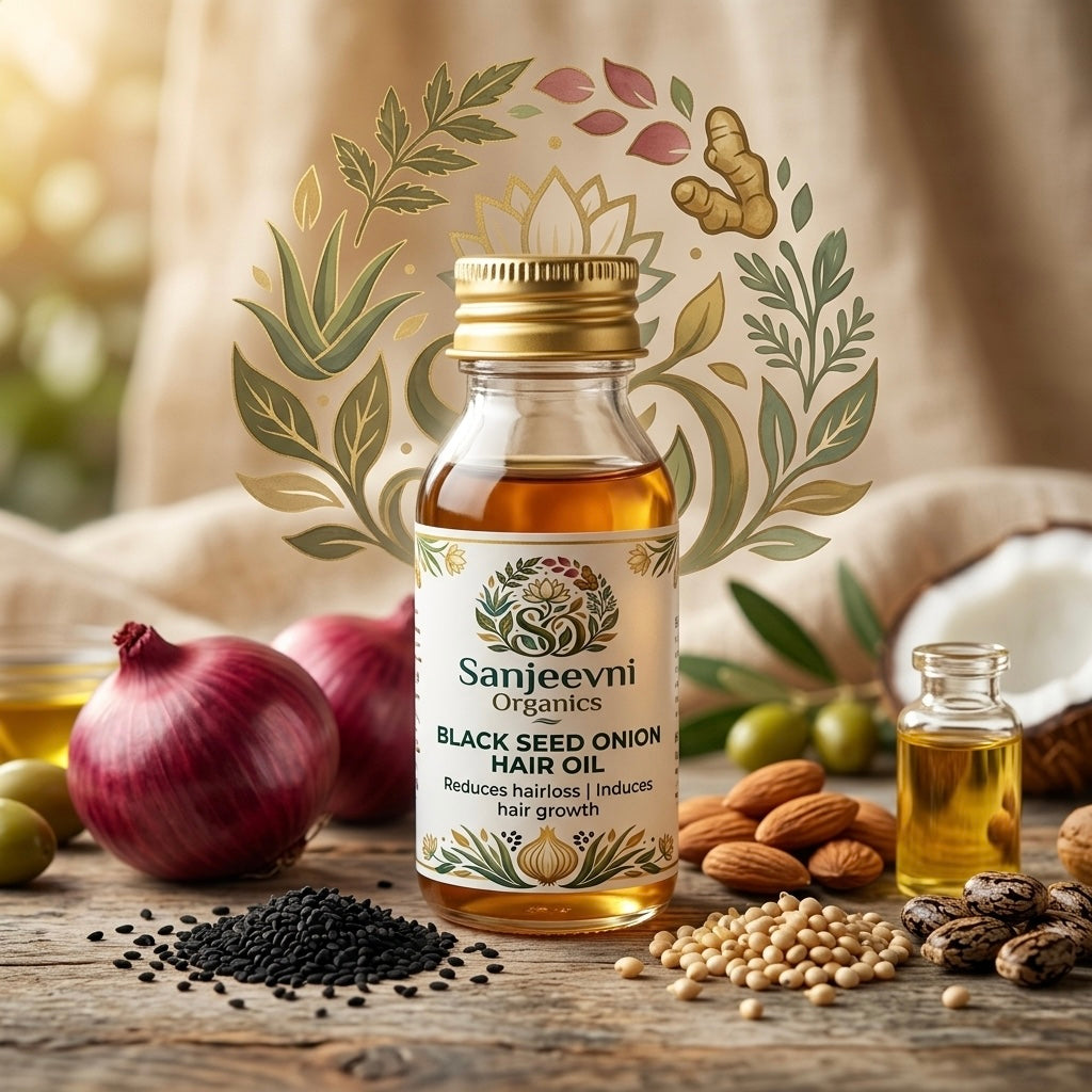 Black Seed Onion Hair Oil