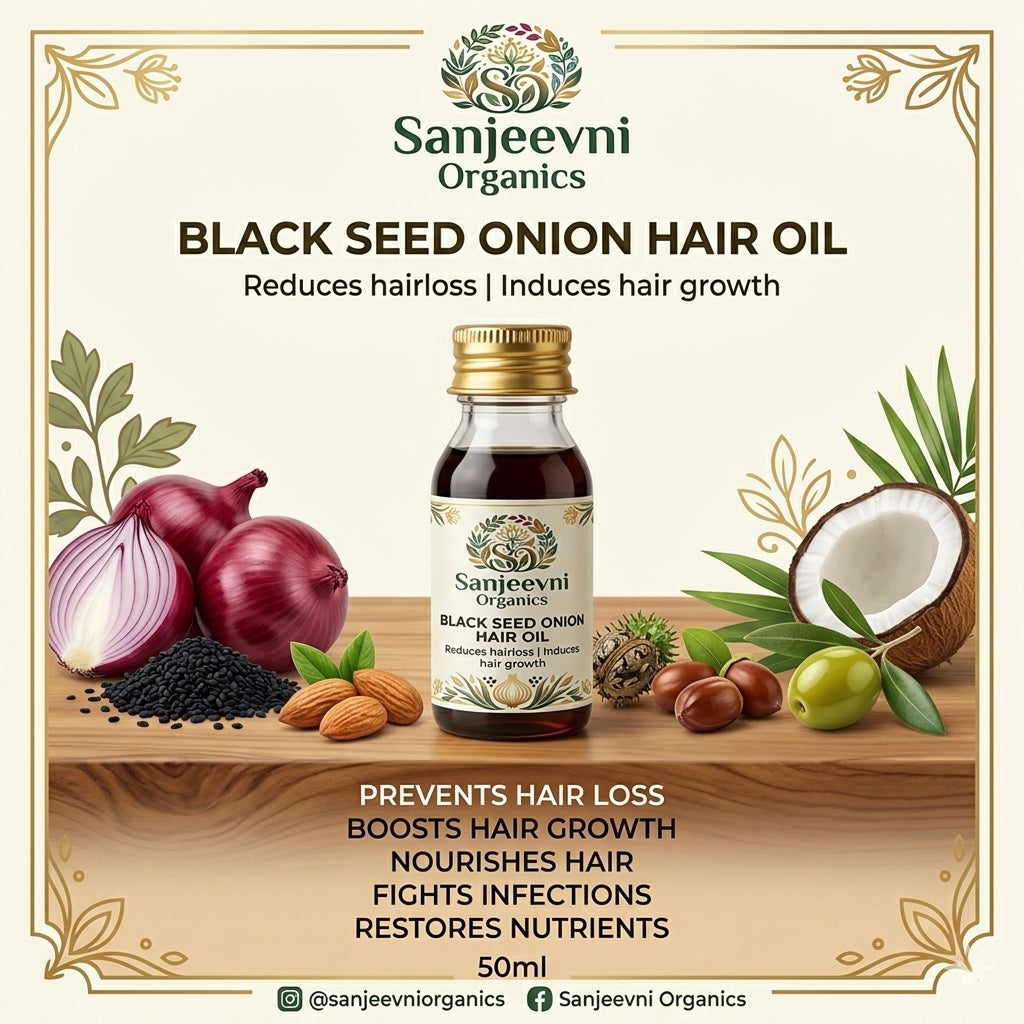 Black Seed Onion Hair Oil