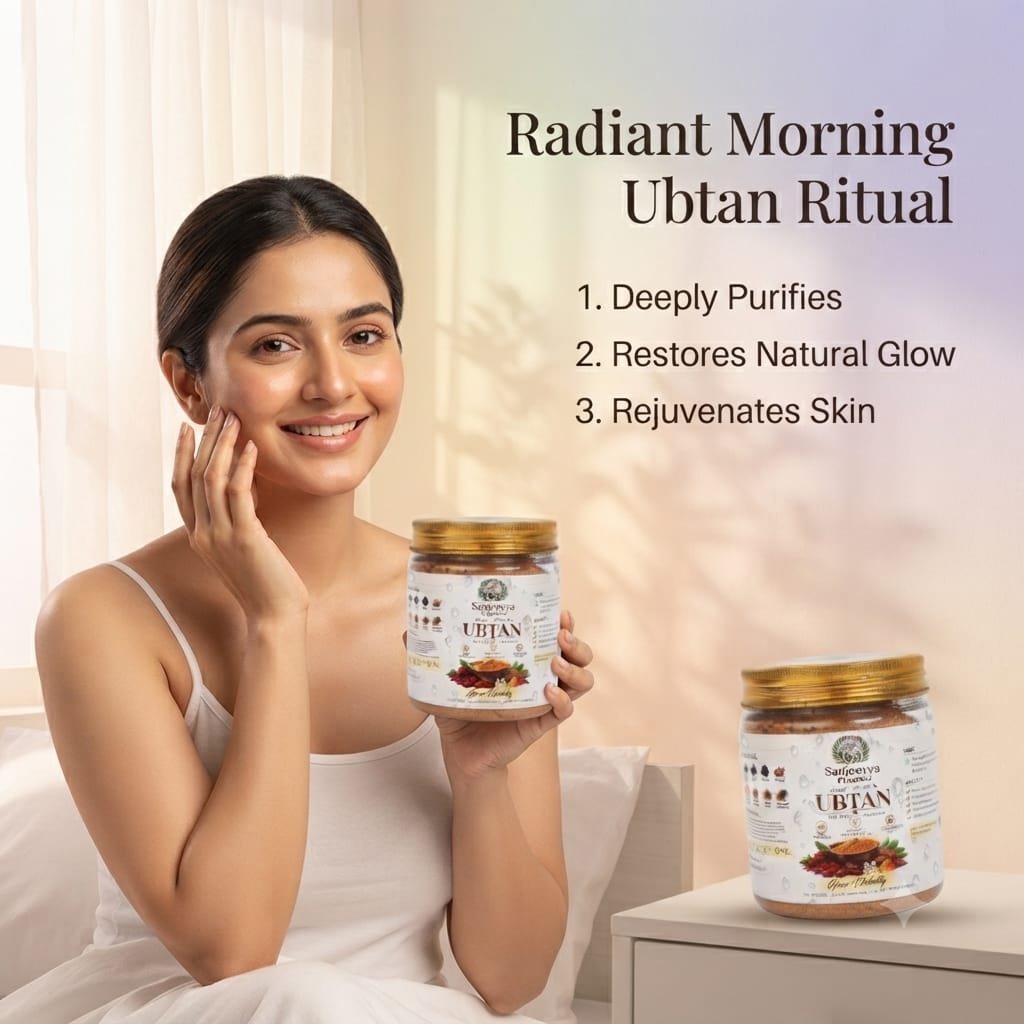 Ubtan Face Pack for Glowing & Radiant Skin – Sanjeevya Organics