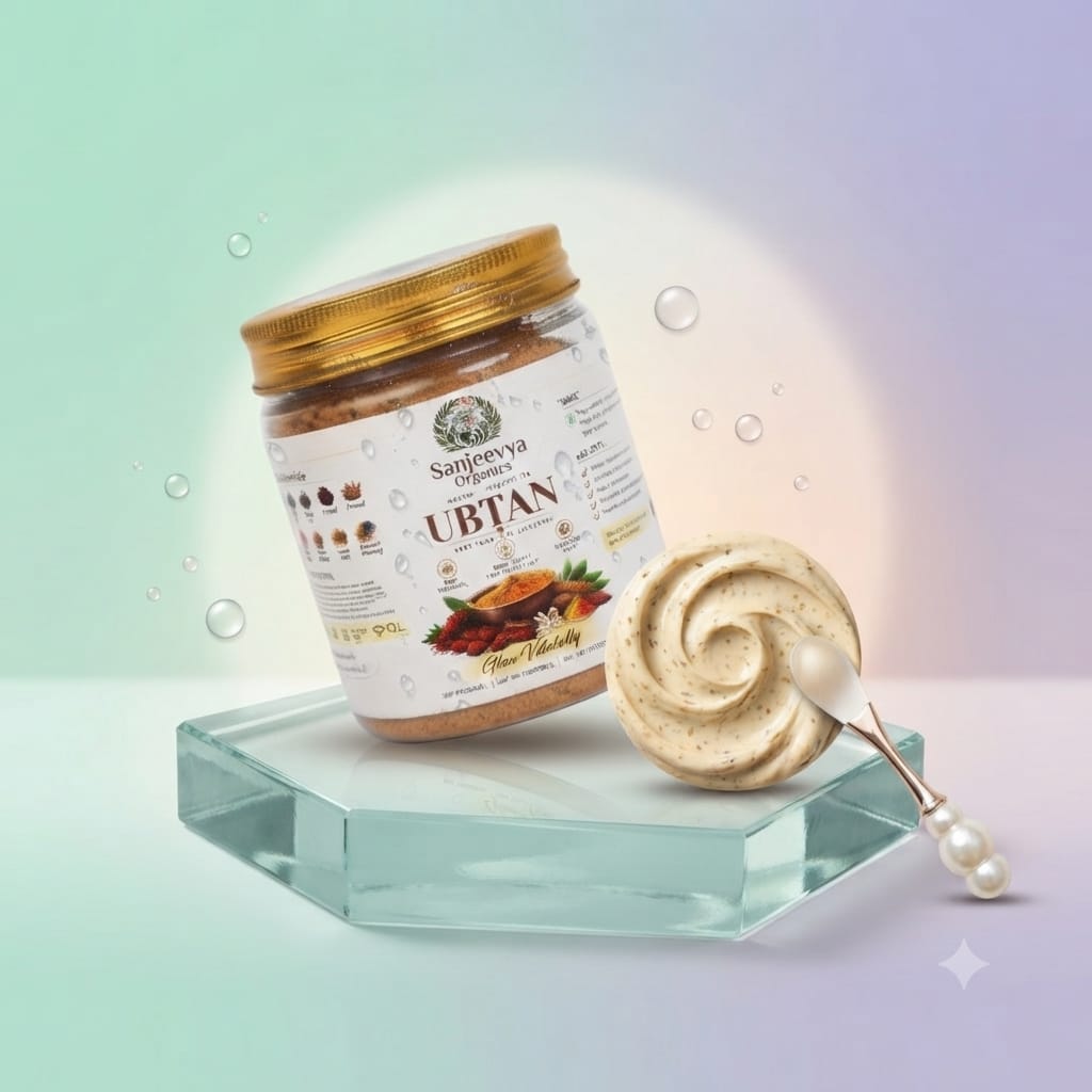 Ubtan Face Pack for Glowing & Radiant Skin – Sanjeevya Organics